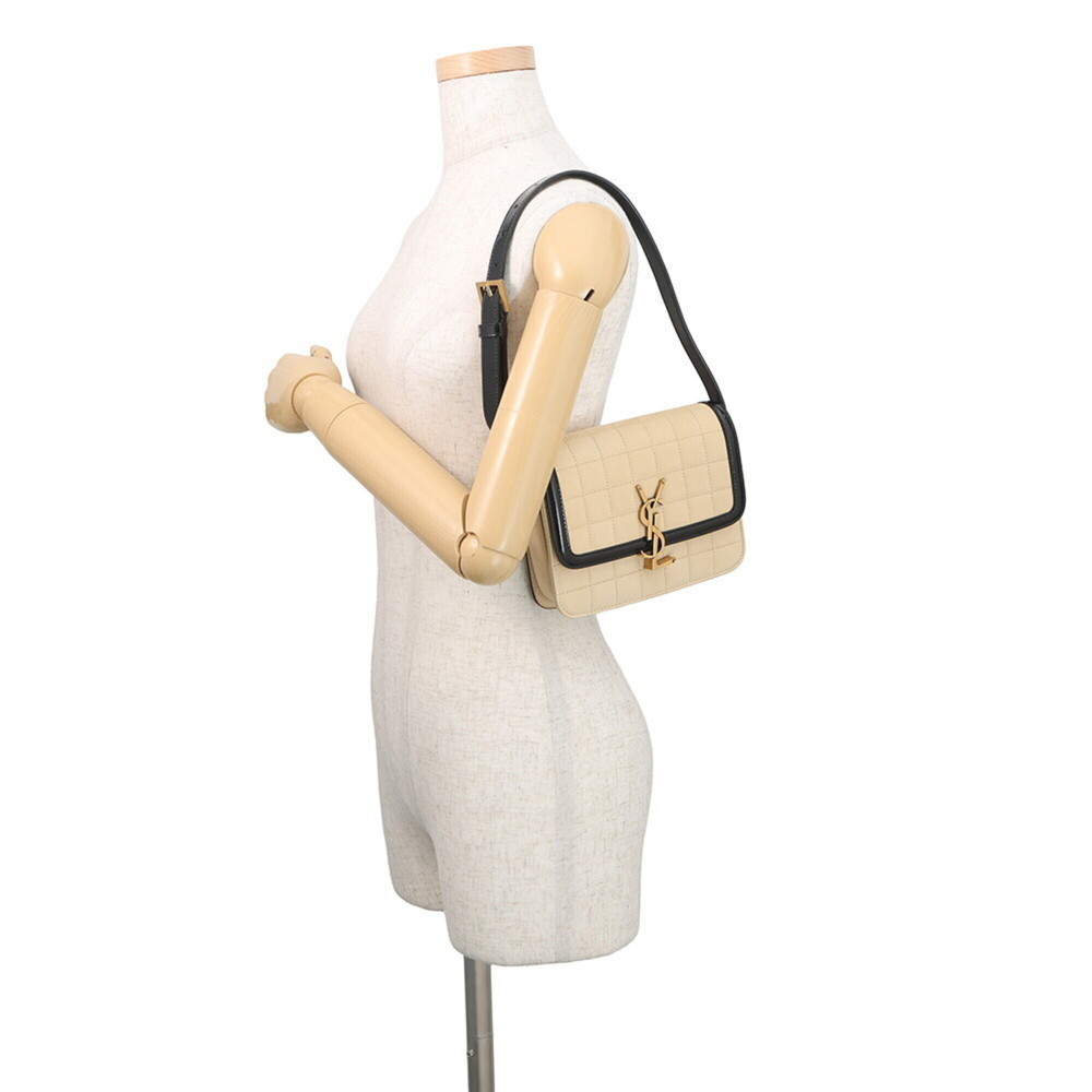 Yves Saint Laurent Saint Laurent Paris Solferino Small Shoulder Bag, Nubuck L... - Picture 4 of 15